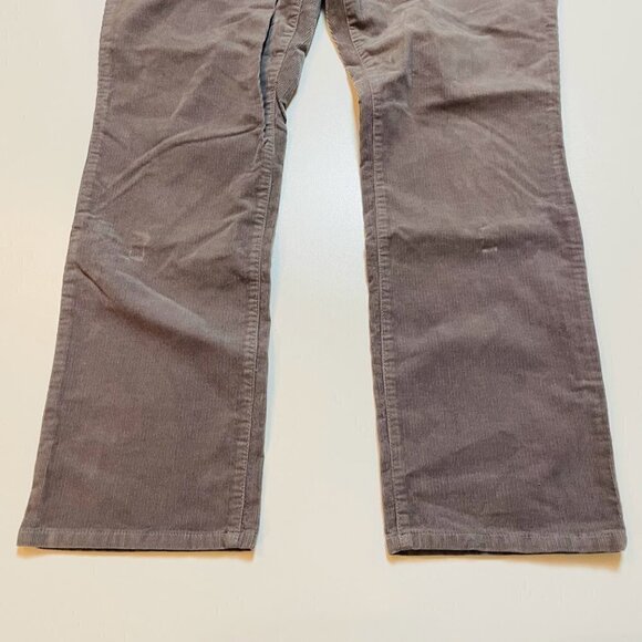 NWT Talbots Pant Trouser Corduroy Heritage Straight Leg Taupe Brown Petite Class - Picture 6 of 14